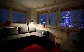 Super Apartament Red Centrum Best View In Town 2X Metro Fast Wifi 300 Mbs Netflix Appletv Smarttv Spotify Panorama Miasta